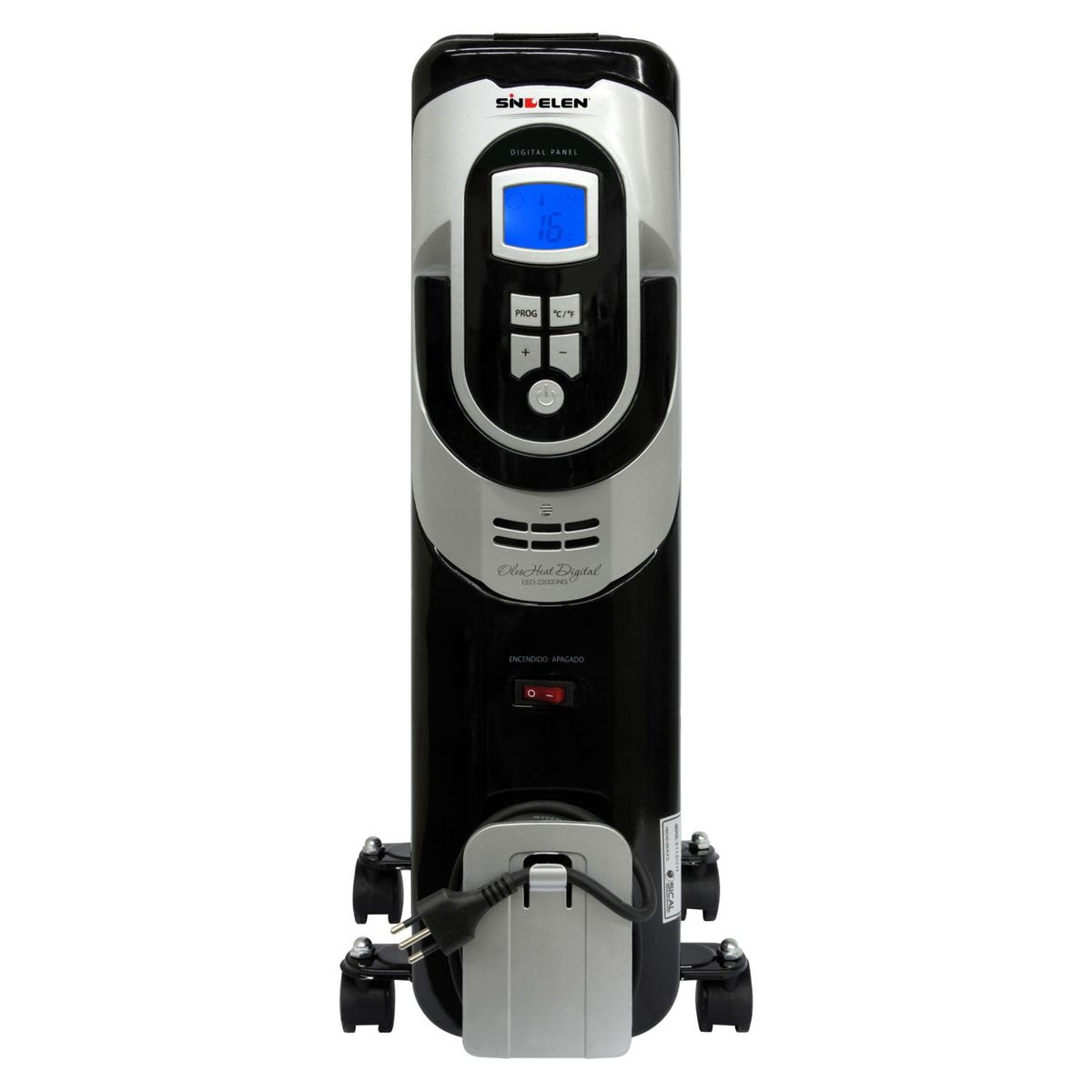 SINDELEN - Estufa Oleoeléctrica 2000W Eeo-2200Dng Sindelen