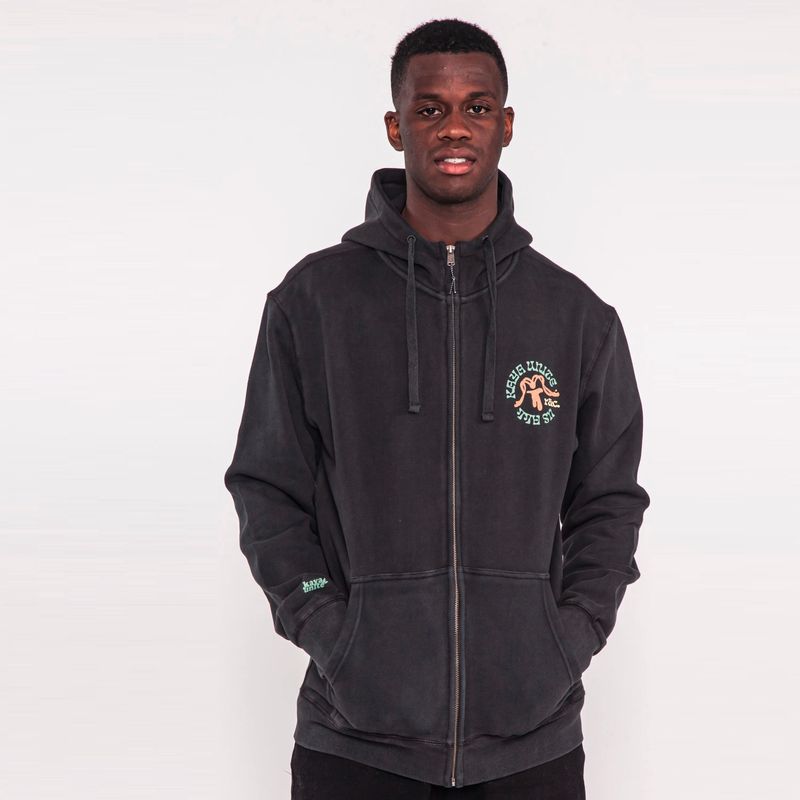 KAYA UNITE - Polerón Full Zipper Algodón Hombre Kaya Unite