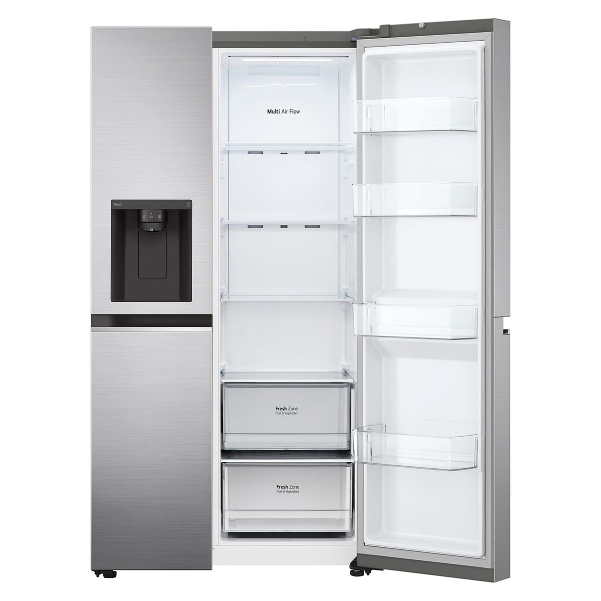 LG - Refrigerador LG No Frost Side by Side LG GS66SPP Linear Cooling 591Lts