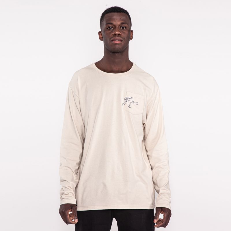 KAYA UNITE - Polera Manga Larga Algodón Hombre Kaya Unite