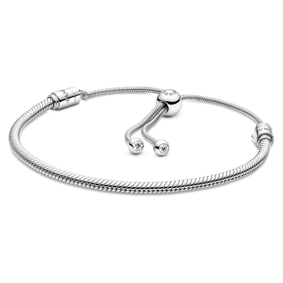PANDORA - Pulsera Deslizante Diseño Cadena De Serpiente Mujer Pandora