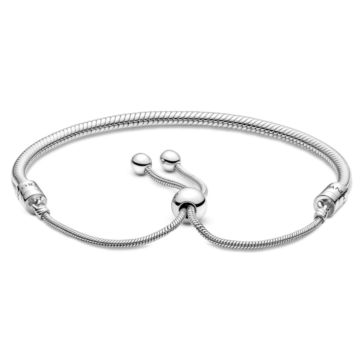 PANDORA - Pulsera Deslizante Diseño Cadena De Serpiente Mujer Pandora