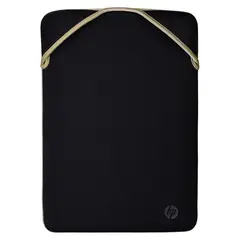 HP - Funda Reversible 14" Negro/Dorado
