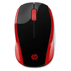 HP - Mouse inalámbrico 200 Rojo