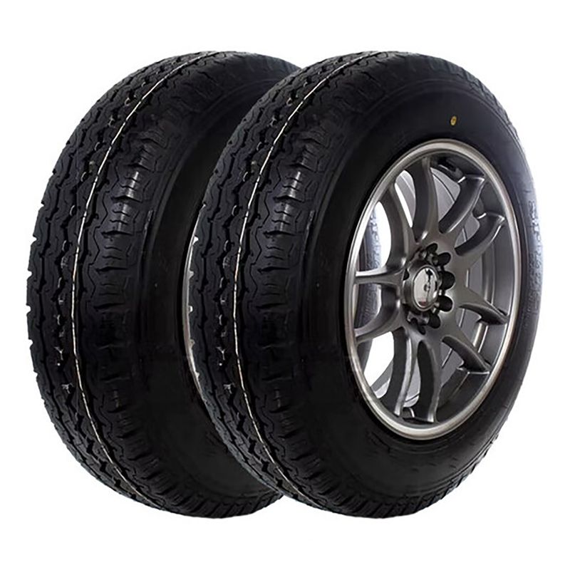 DUNLOP - Set 2 - 195/70R15 Dunlop Lt5 Ltr 104/102R 8Pr Jp
