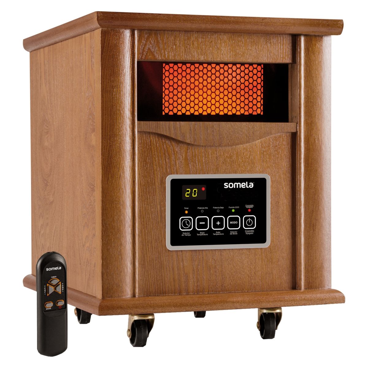 SOMELA - Estufa Infrared Statto Ptc Led 5000 Somela