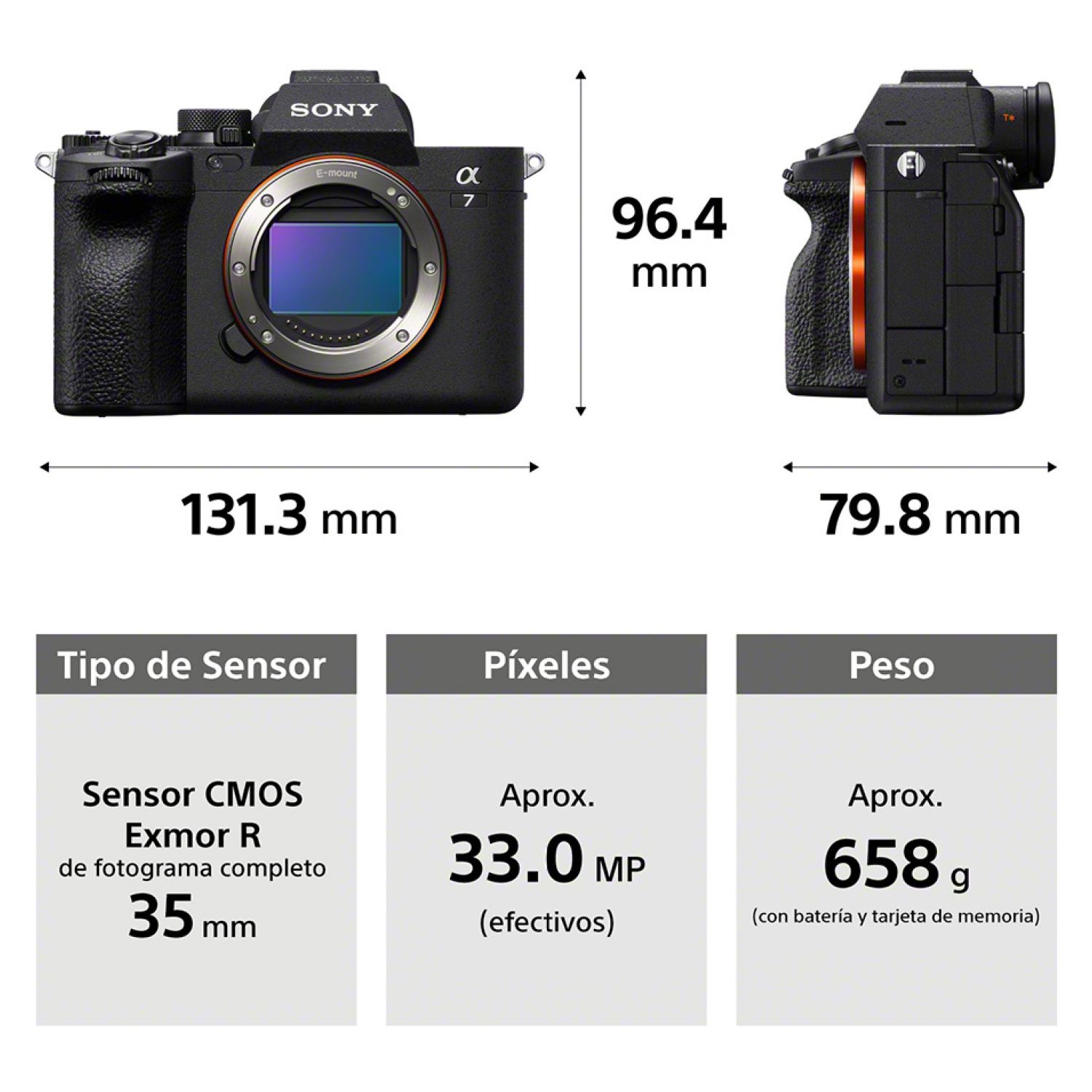SONY Cámara ILCE - 7M4 Sony | Falabella Chile