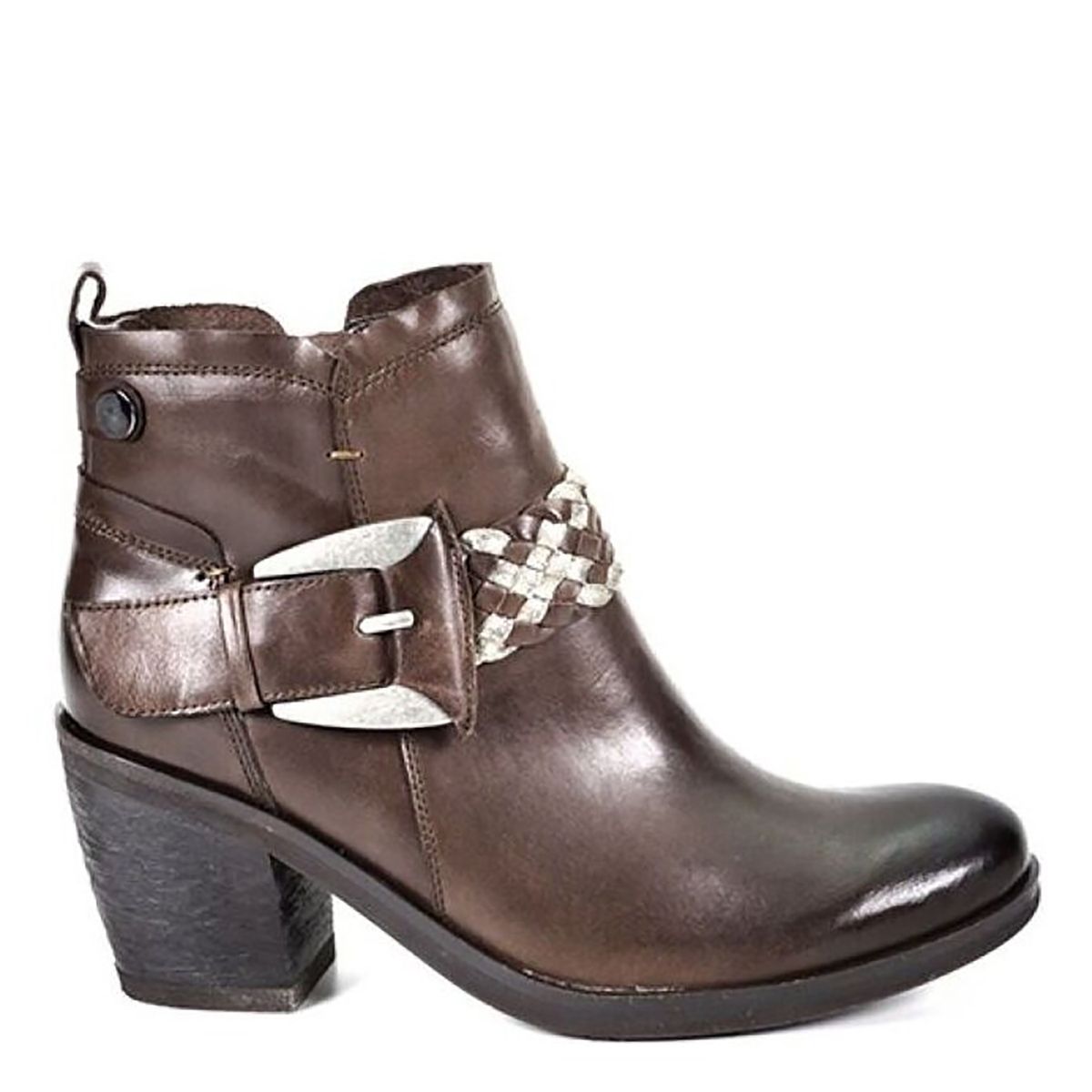 DEGAS - Botín Mujer Macarena Café Oscuro