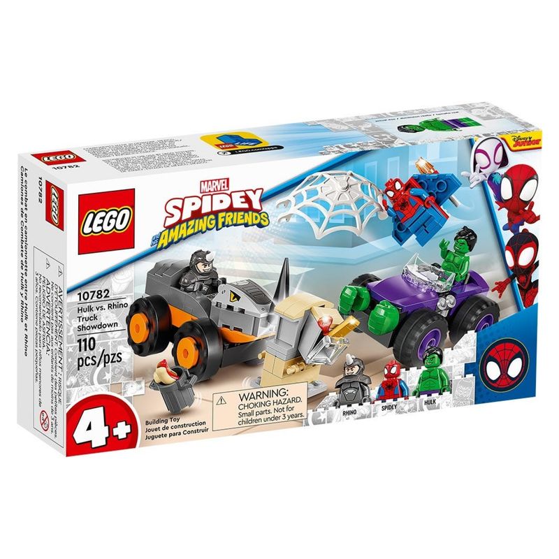 LEGO - Spidey Camiones De Combate De Hulk Y Rhino Lego