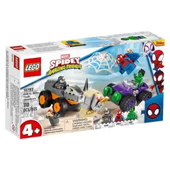 LEGO - Spidey Camiones De Combate De Hulk Y Rhino