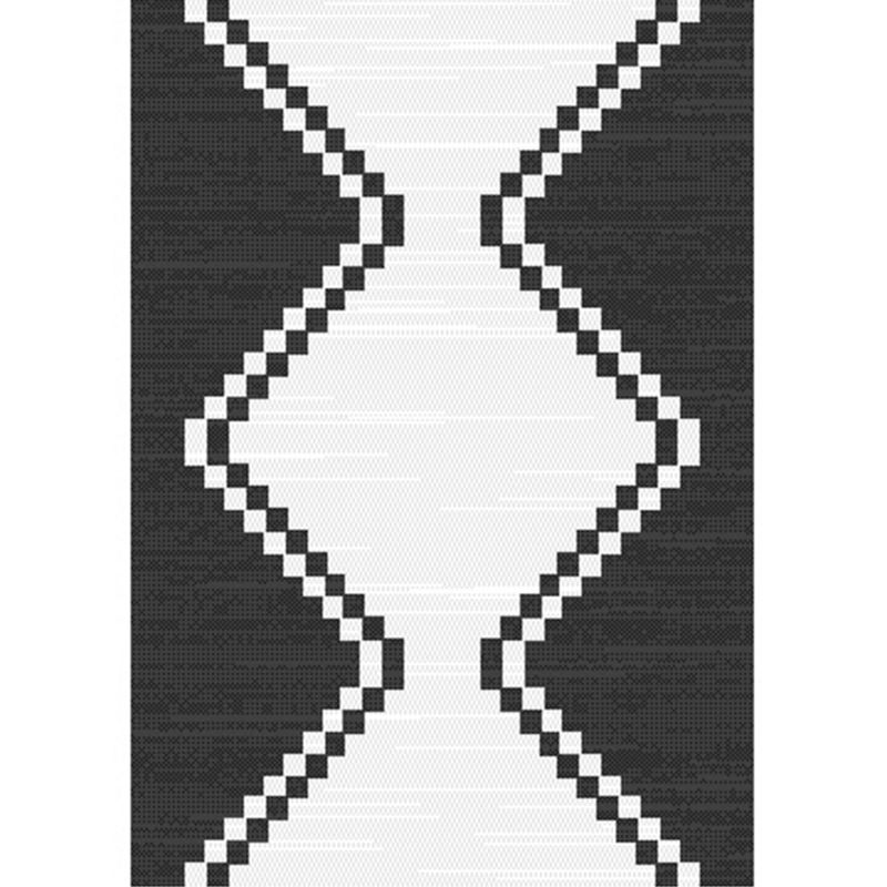 IDETEX - Alfombra Sisal Atenea Negro Idetex
