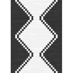 IDETEX - Alfombra Sisal Atenea Negro