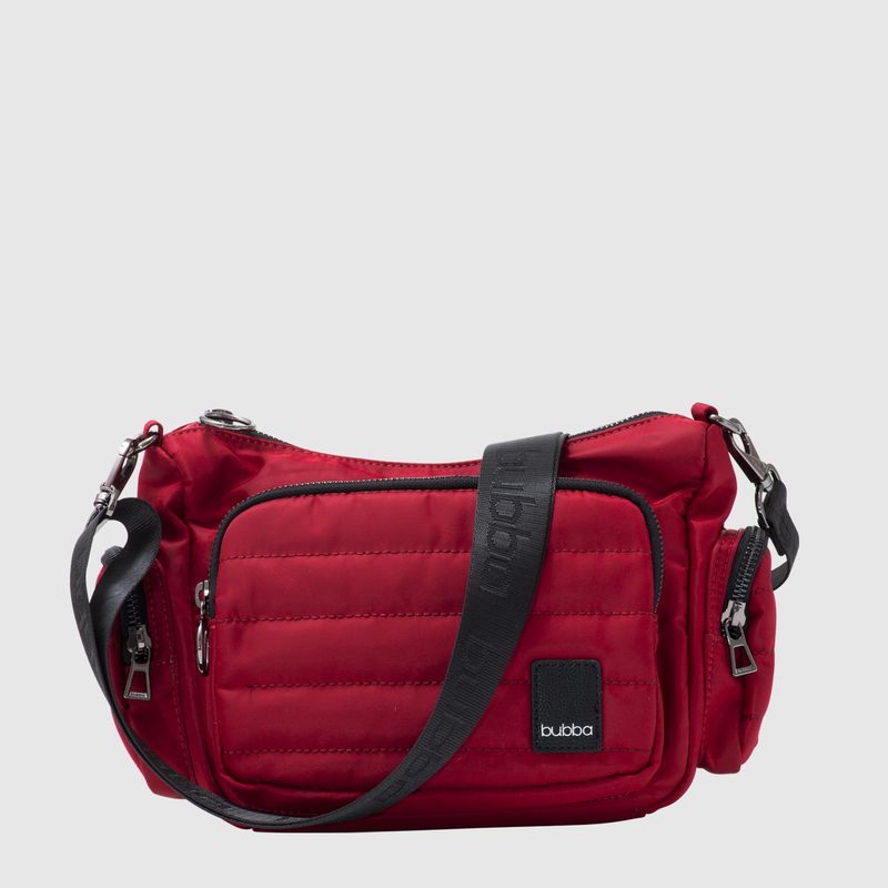 BUBBA - Bubba Bags Cartera Bandolera Juliet Rouge Rojo