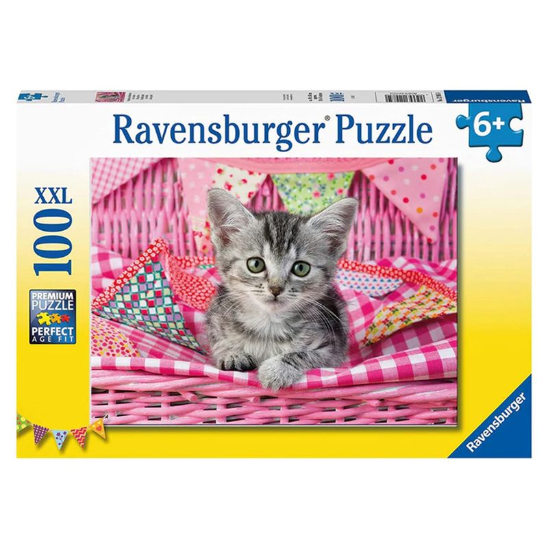 RAVENSBURGER - Ravensburger Puzzle Xxl Gatitos 100 Piezas