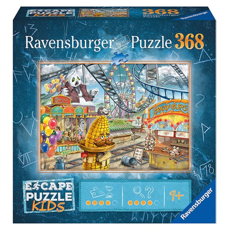 RAVENSBURGER - Puzzle Escape Kids Parque De Diversiones Ravensburger