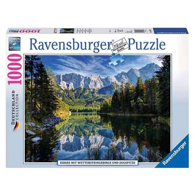 RAVENSBURGER - Puzzle Lago Eib, Alemania 1000 Piezas Ravensburger
