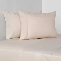 ELEMENT & CO - Juego de Sábanas 180 Hilos Liso Taupe