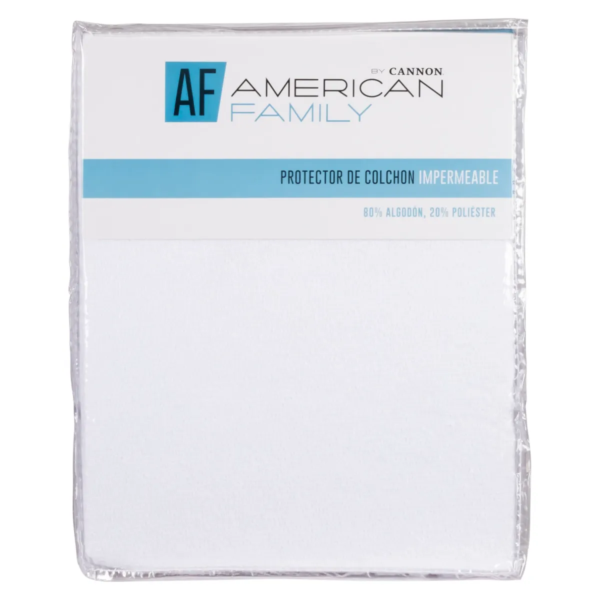AMERICAN FAMILY - Cubrecolchón Microfibra 2 Plazas Super King Liso American Family