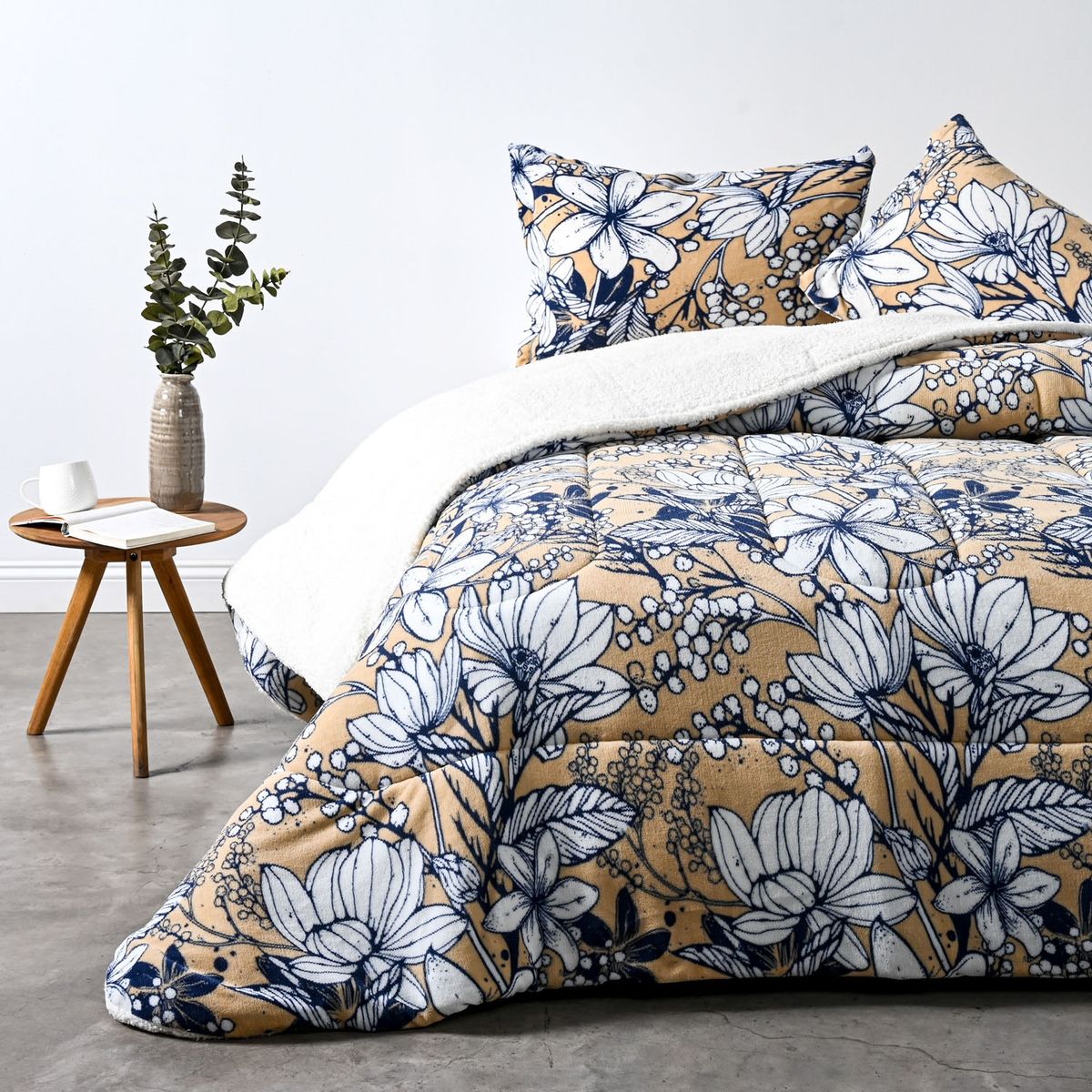 AMERICAN FAMILY - Plumón Sherpa Coral Branie American Family