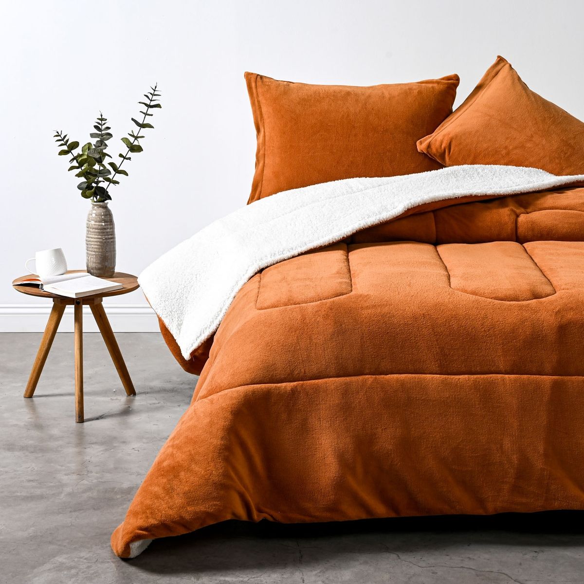 AMERICAN FAMILY - Plumón Sherpa Coral Tostado American Family