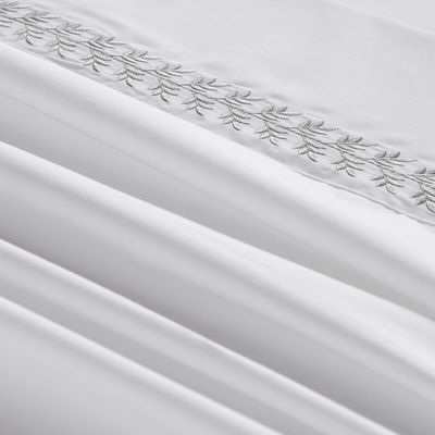 Imagen 2 del producto Juego de Sábanas 220 Hilos Bordada Hoja