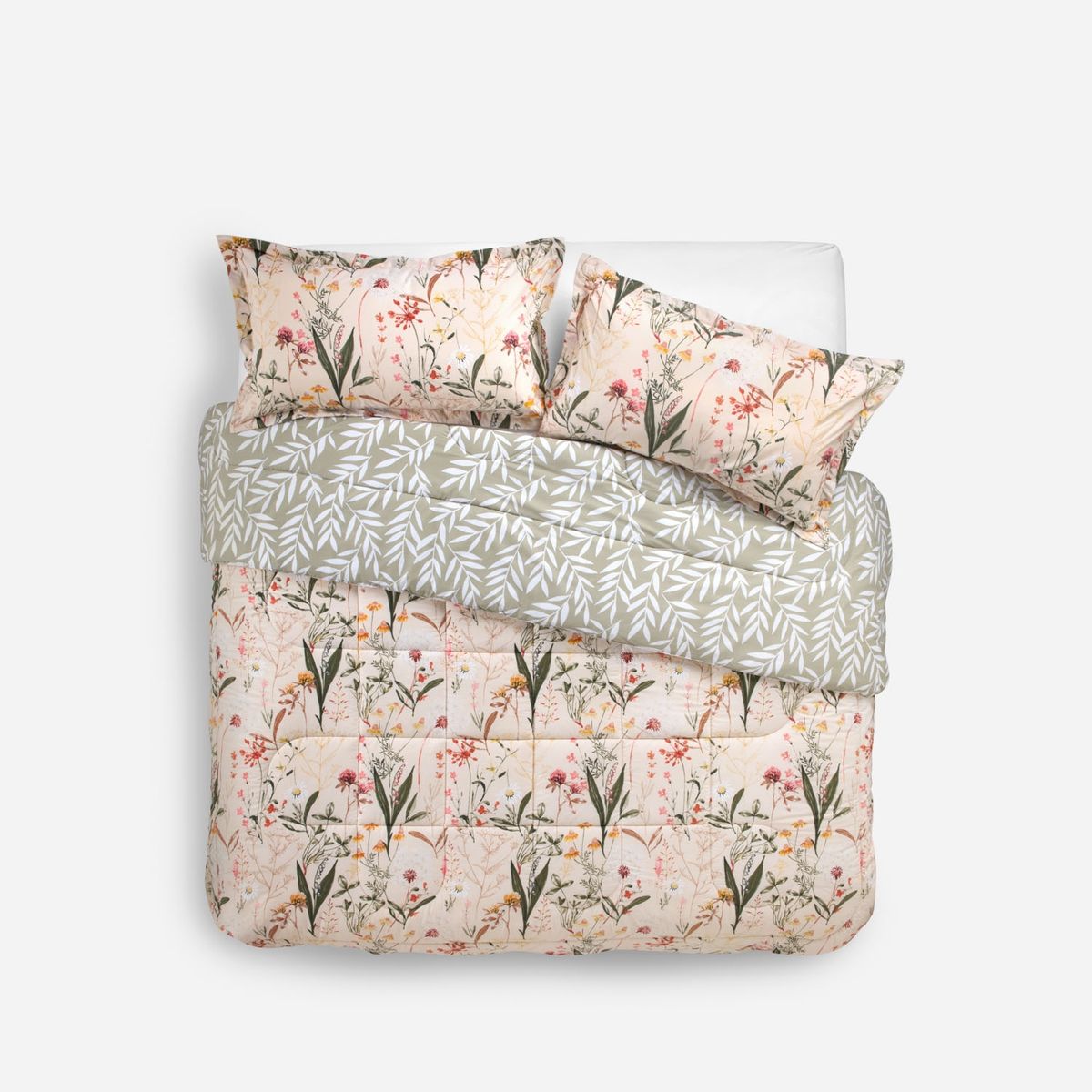 ROSEN - Plumón Timeless Stitch Geranio Rosen