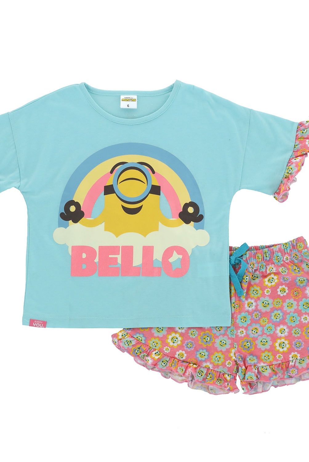 MINIONS - Minions Pijama 2 Piezas Algodón Niña