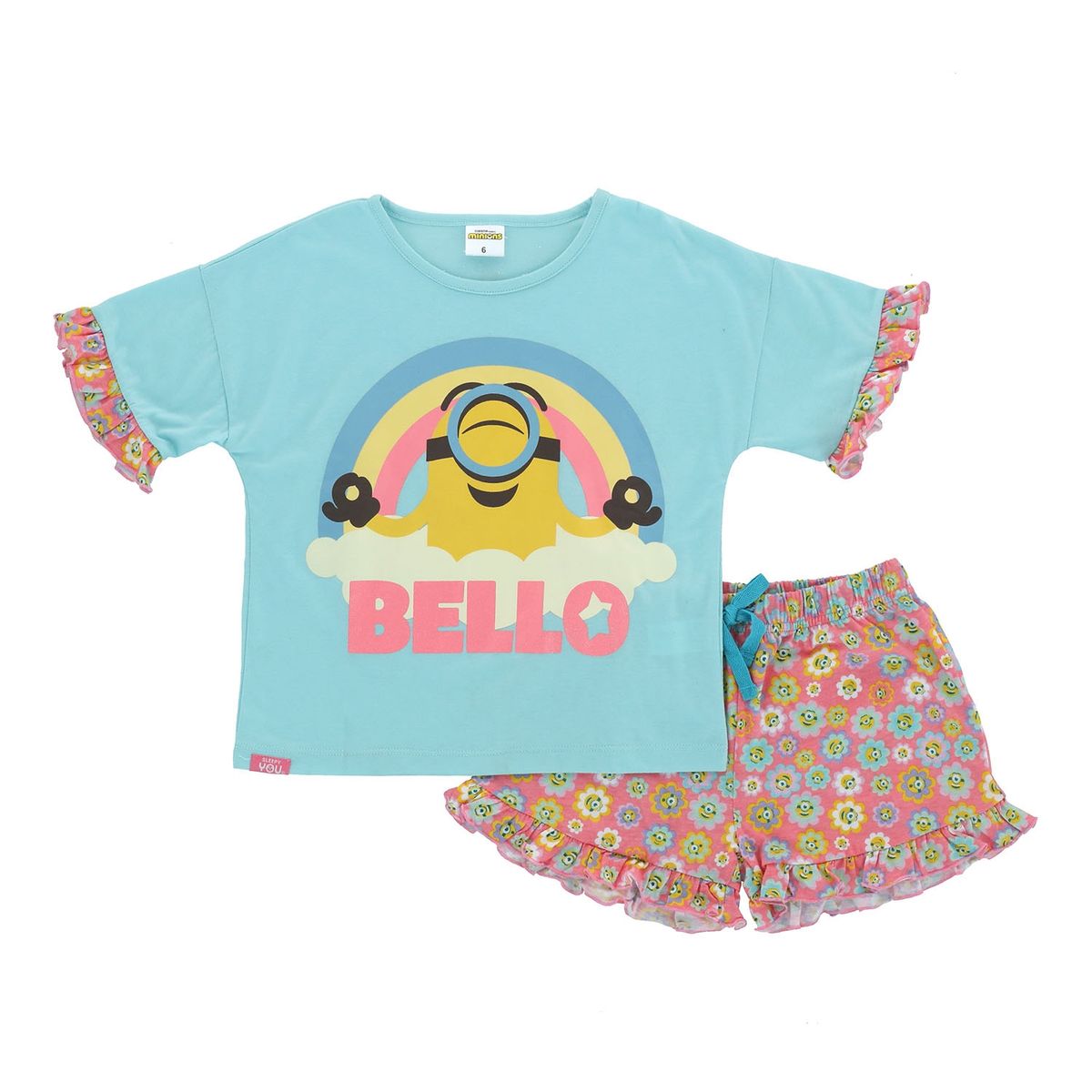 MINIONS - Minions Pijama 2 Piezas Algodón Niña