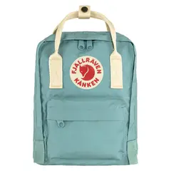 FJALLRAVEN - Mochila Kanken Mini Sky Blue-Light Oak Unisex