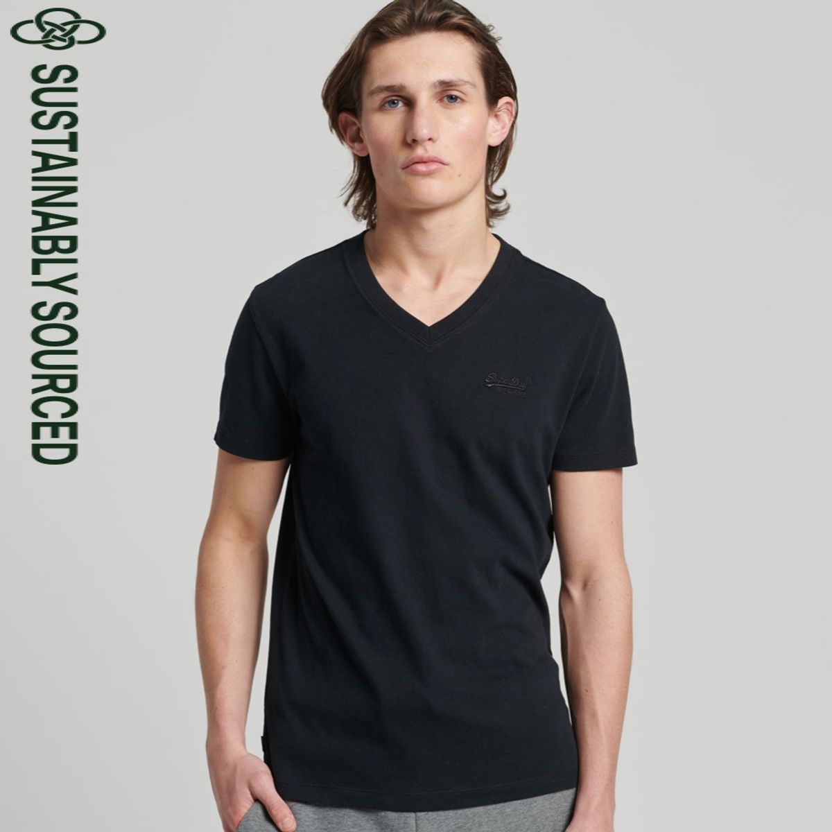 SUPERDRY - Polera Algodón Orgánico Hombre Superdry