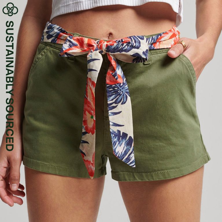Superdry Short en dentelle chaud W26 pour femme 5057842862087