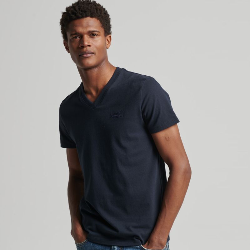 SUPERDRY - Polera Algodón Orgánico Hombre Superdry