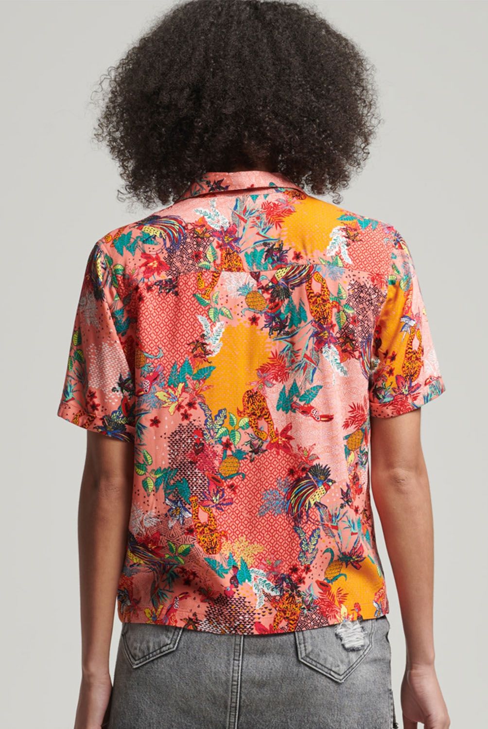 SUPERDRY - Superdry Camisa Manga Corta Mujer