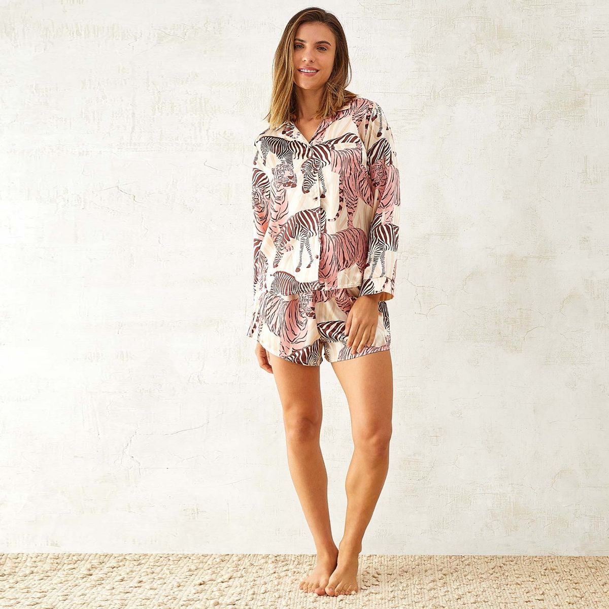 LOUNGE - Lounge Pijama Mujer Manga Larga