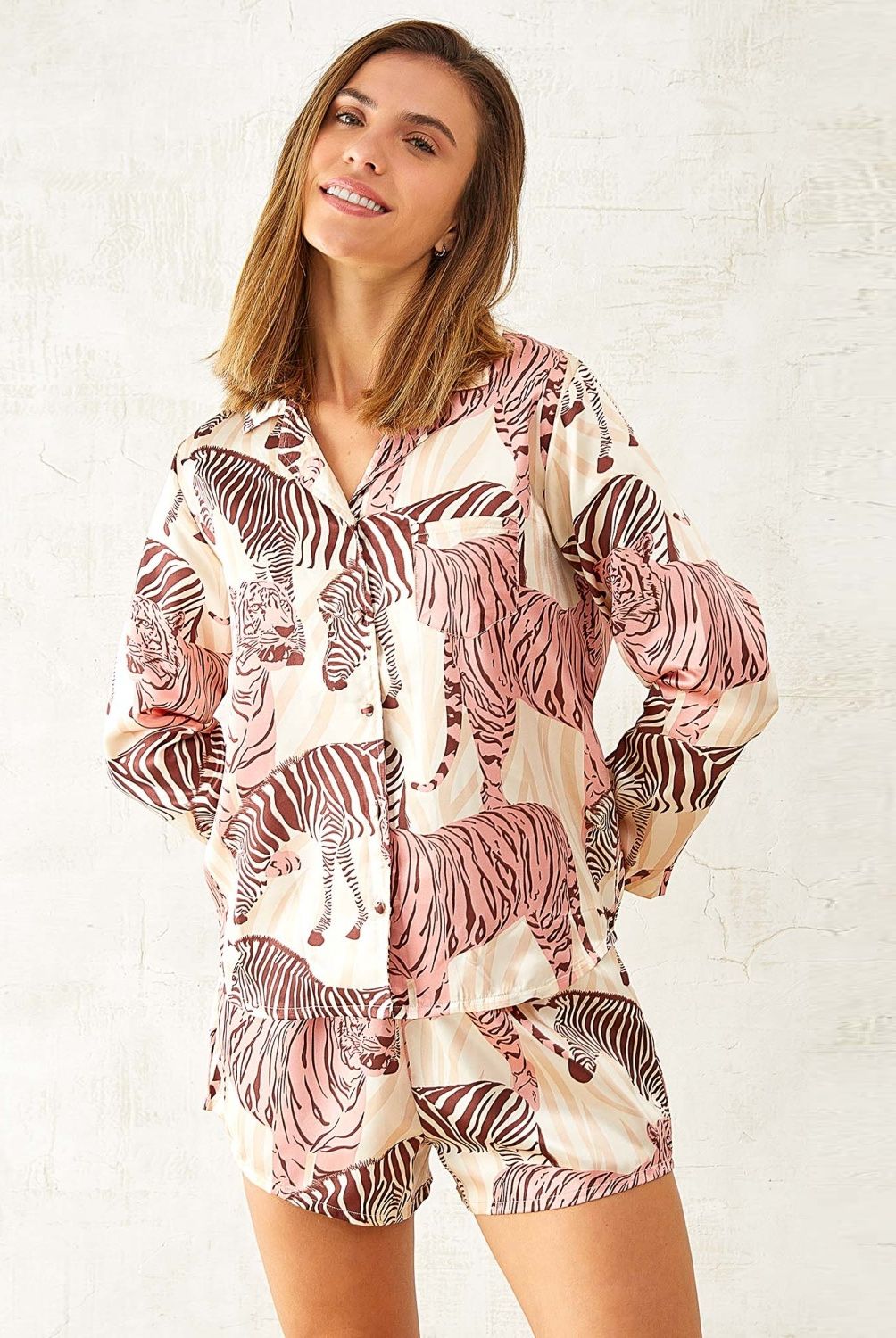 LOUNGE - Lounge Pijama Mujer Manga Larga