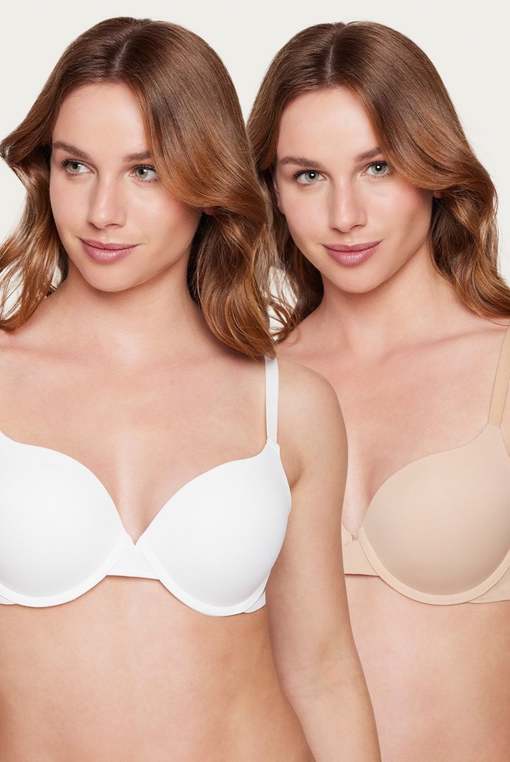 CHIC FRANCE - Pack De 2 Sostenes Push Up Mujer Chic France