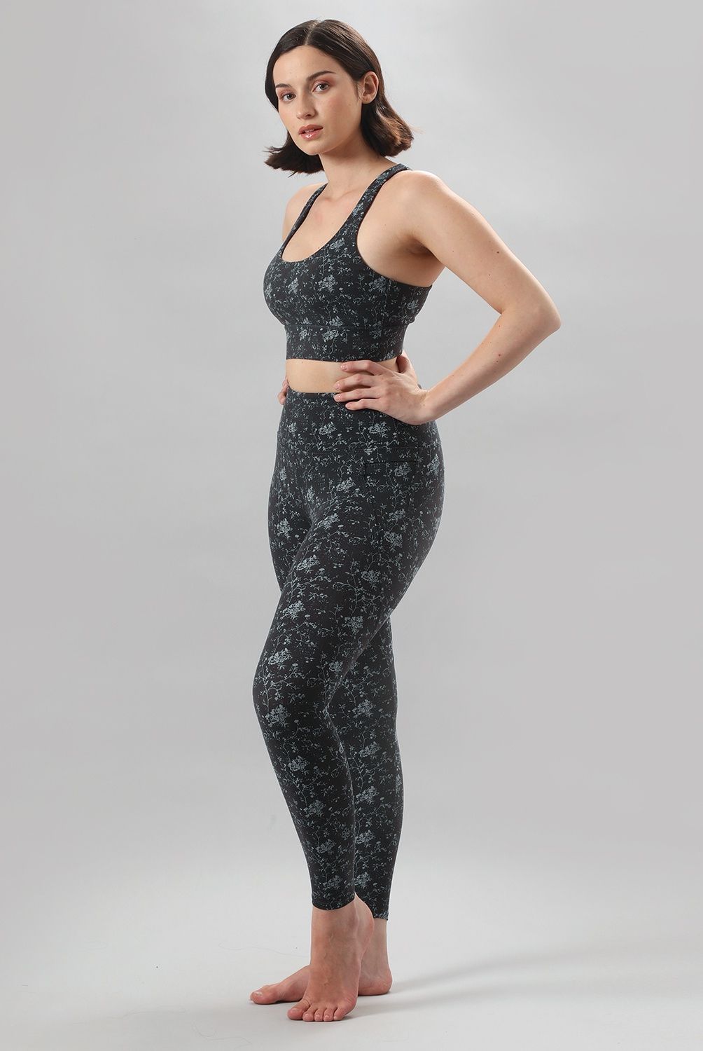 FLORES - Sosten Deportivo Fitness Mujer Flores