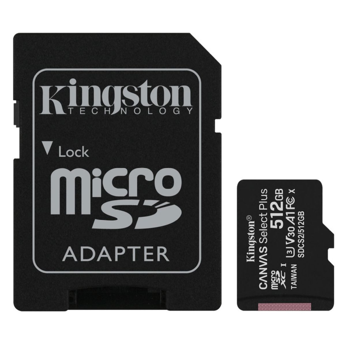 KINGSTON - Micro Sd Canvas Select Plus 512Gb
