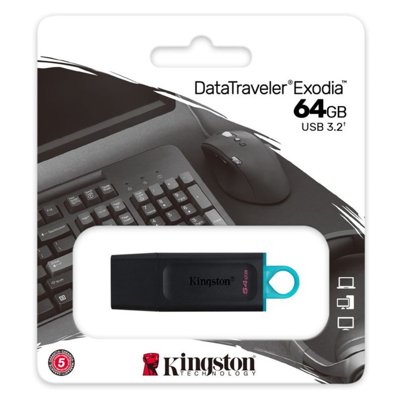 KINGSTON - Pendrive Dtx 64Gb Usb 32 Gen 1