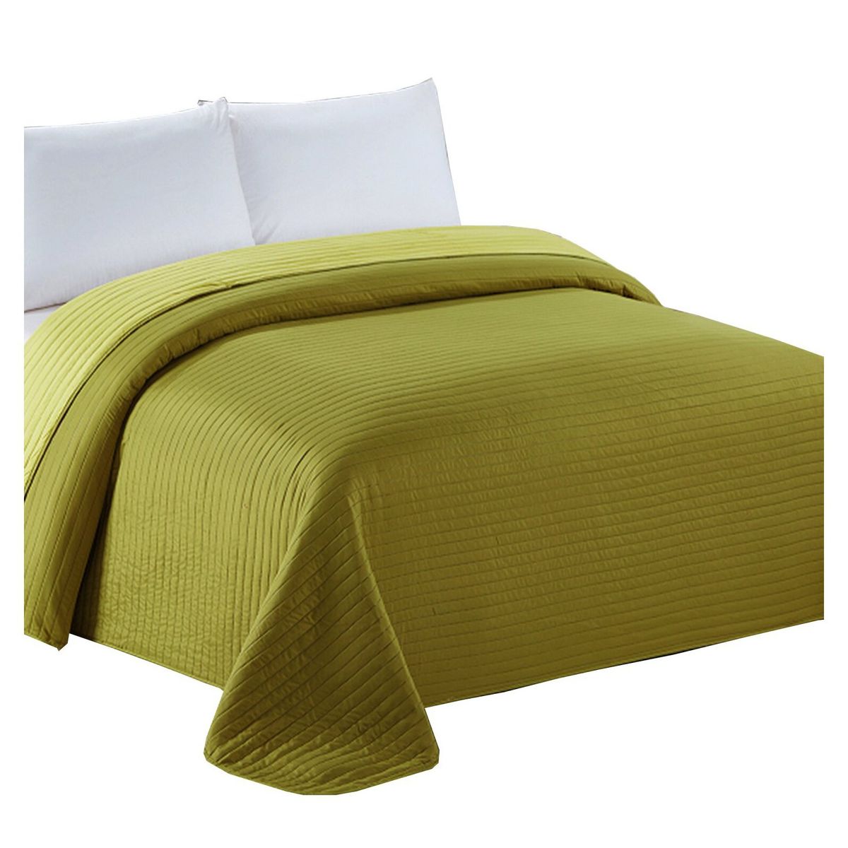 MALLORCA - Cobertor Liso 2 Plazas California Pistacho