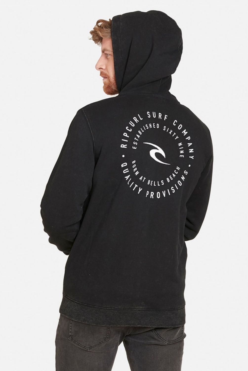RIP CURL - Poleron Fullzipper 6O473 Negro