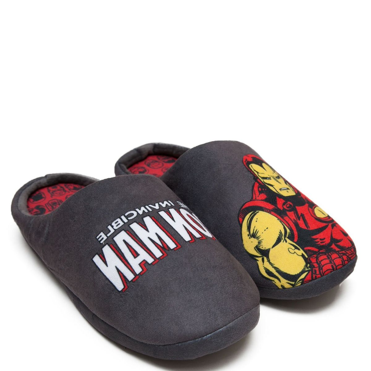 MARVEL - Pantufla Hombre Iron Man Gris Marvel