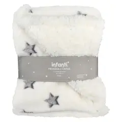 INFANTI - Frazada Cuna Gris