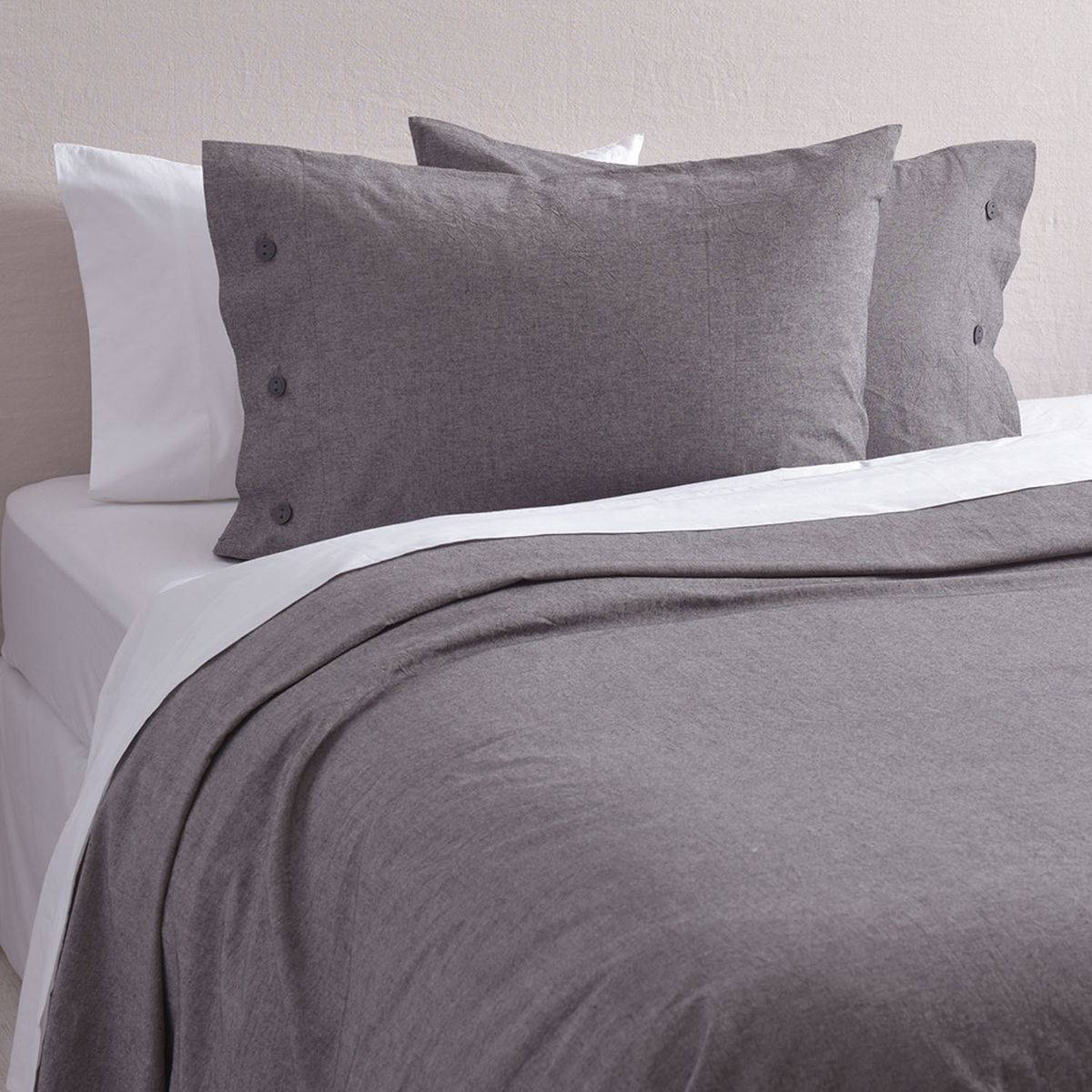 FABRICS - Funda de Plumón Algodón Chambray Fabrics