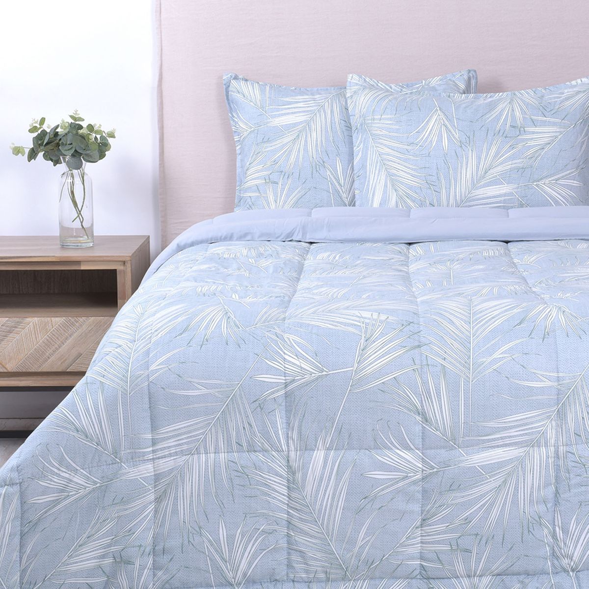 SOHOME BY FABRICS - Plumón Estampado Tamil Piedra