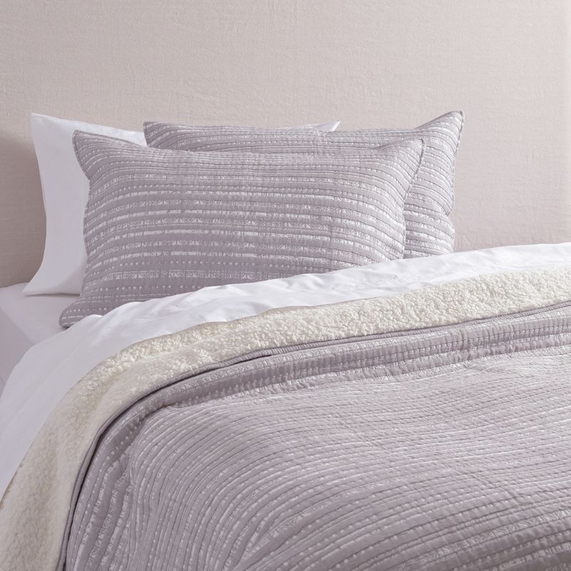 FABRICS - Cubrecama Quilt Jacquard Sherpa Earth Fabrics