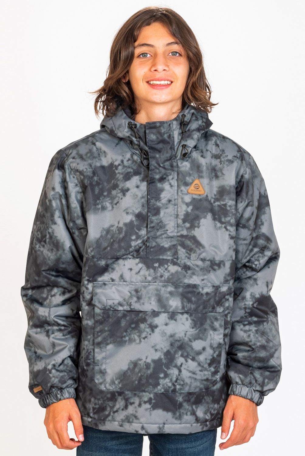 POLEMIC - Parka Tie Dye Manga Larga Niño