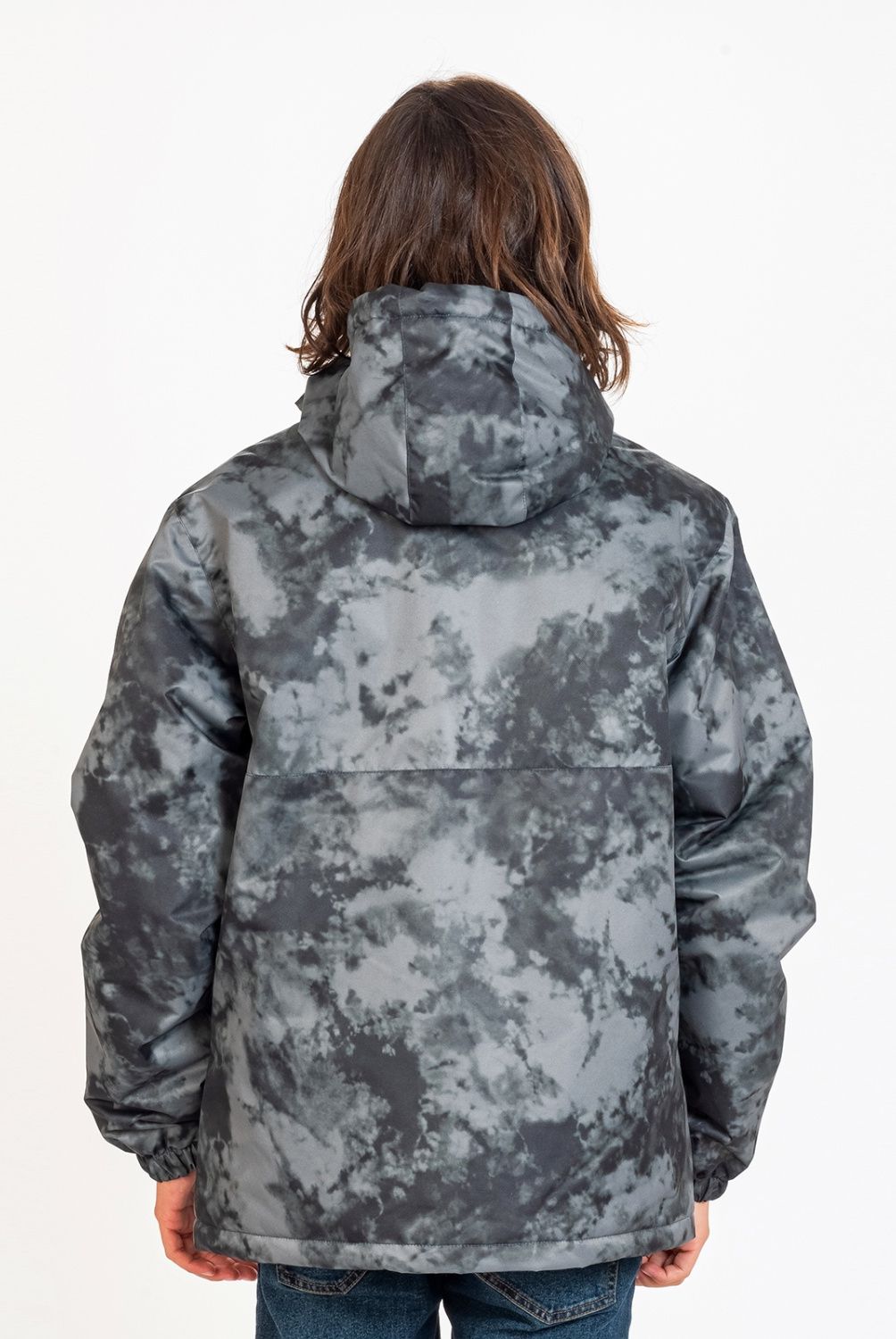 POLEMIC - Parka Tie Dye Manga Larga Niño