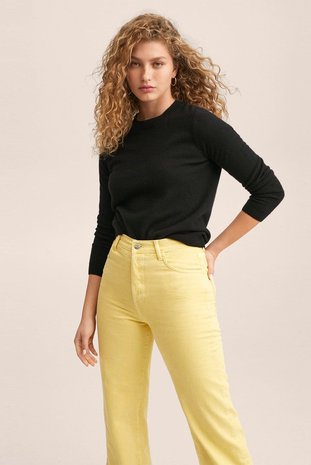 MANGO - Jeans Straight Kaia  Mujer Mango