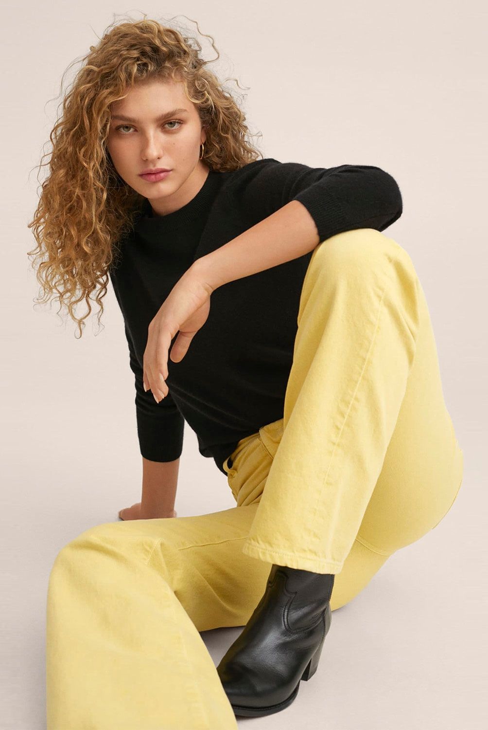 MANGO - Jeans Straight Kaia  Mujer Mango